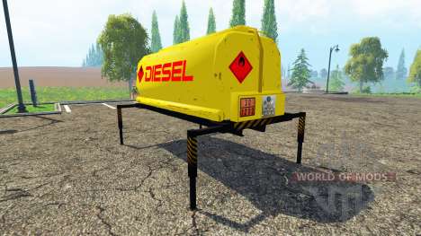 El tanque de combustible para Farming Simulator 2015