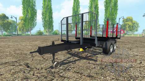 La madera remolque BRANTNER para Farming Simulator 2015