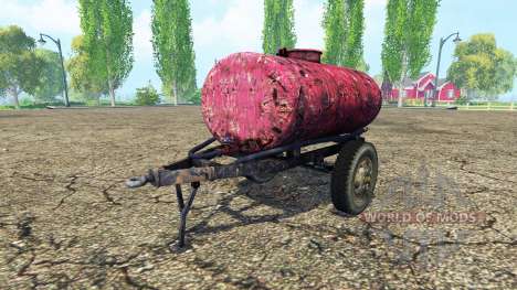 Remolque del tanque de combustible para Farming Simulator 2015