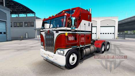 La piel de Billie Joe en el tractor Kenworth K10 para American Truck Simulator