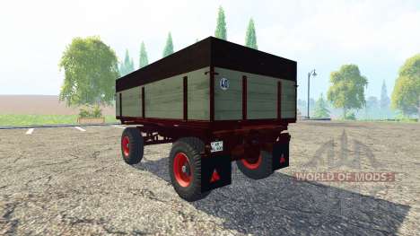 El remolque de camión de la v1.1 para Farming Simulator 2015