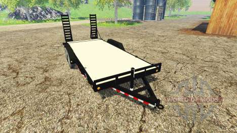 Remolque de cama baja para Farming Simulator 2015