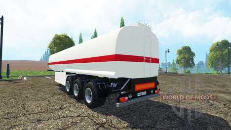 El semirremolque tanque para Farming Simulator 2015
