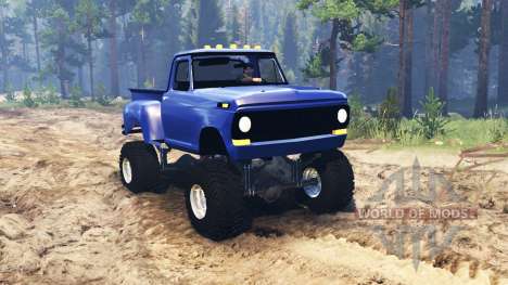 Ford F-100 1968 StepSide para Spin Tires