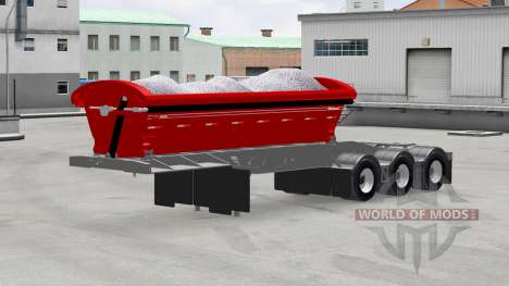 Volquete semirremolque Midland TW3500 para American Truck Simulator