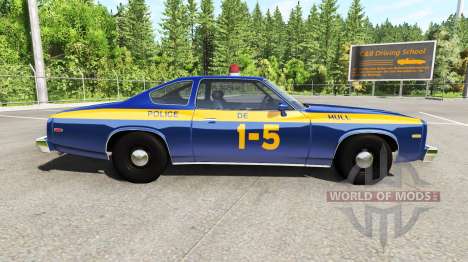 Bruckell Moonhalk Canadian Police v2.0 para BeamNG Drive