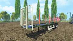El registro de semirremolque Fliegl para Farming Simulator 2015