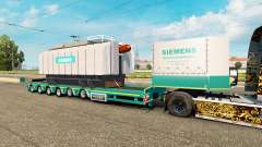 Bajo el barrido con la carga del transformador Siemens para Euro Truck Simulator 2