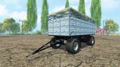 Remolque para el transporte de ganado para Farming Simulator 2015