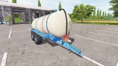 El remolque cisterna para estiércol líquido para Farming Simulator 2017