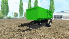 Pequeño remolque de camión de la v1.1 para Farming Simulator 2015