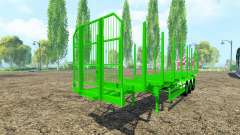 Semi-remolque Fliegl timber para Farming Simulator 2015