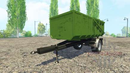 Pequeño remolque de camión de la v1.2 para Farming Simulator 2015