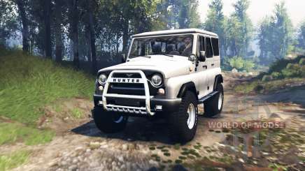 UAZ 315195 hunter v3.0 para Spin Tires