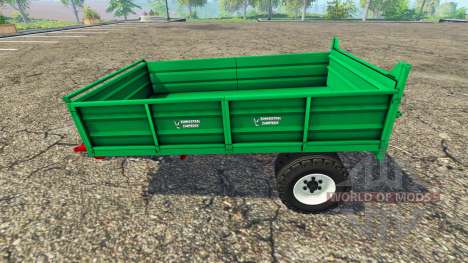 Volquete remolque de tractor para Farming Simulator 2015