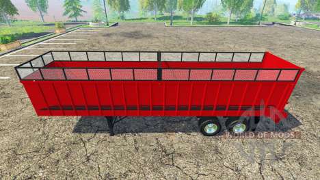 Silage trailer para Farming Simulator 2015