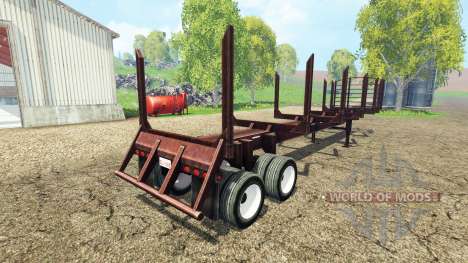 El registro de semi-remolque para Farming Simulator 2015