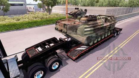 Semi llevar equipo militar v1.0.1 para American Truck Simulator