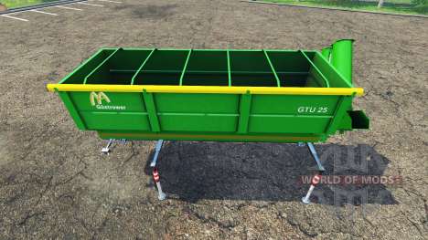 Gustrower GTU 25 para Farming Simulator 2015