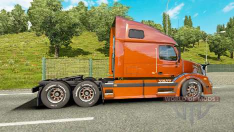 Volvo VNL 670 v5.0 para Euro Truck Simulator 2