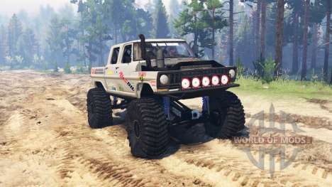 Ford F-250 Crew Cab para Spin Tires