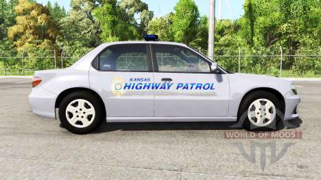 Hirochi Sunburst kansas highway patrol para BeamNG Drive