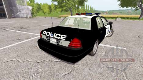 Ford Crown Victoria Police para Farming Simulator 2017