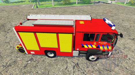 MAN TGM Belgian Fire Department para Farming Simulator 2015