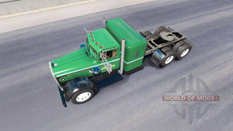 La piel en el Palmer Trucking LLC camión Kenwort para American Truck Simulator