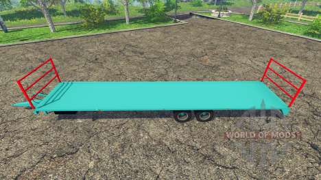 Remolque plataforma para Farming Simulator 2015