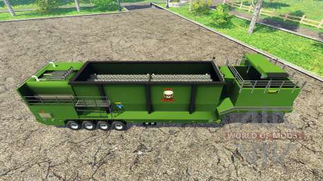 Separarately semi-remolque v1.1 para Farming Simulator 2015