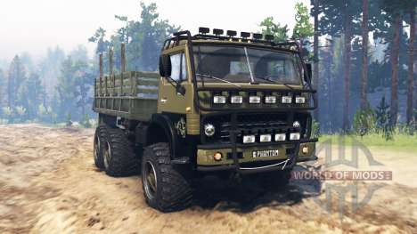 KamAZ 4310 Fantasma para Spin Tires