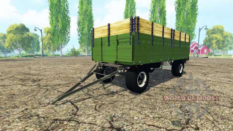 ITAS flatbed trailer para Farming Simulator 2015