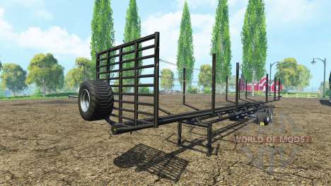 Semi-remolque de madera para Farming Simulator 2015