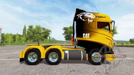Scania R1000 Caterpillar para Farming Simulator 2017