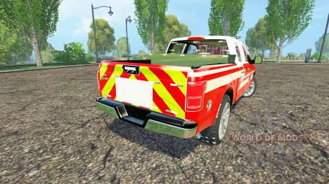 Ford F-150 Division of Fire para Farming Simulator 2015