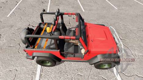 Jeep Wrangler para Farming Simulator 2017