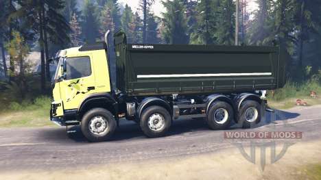 Volvo FMX 2014 para Spin Tires
