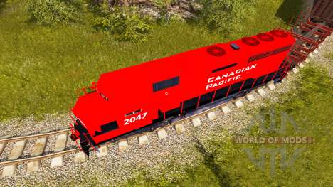 Canadian Pacific Train para Farming Simulator 2017