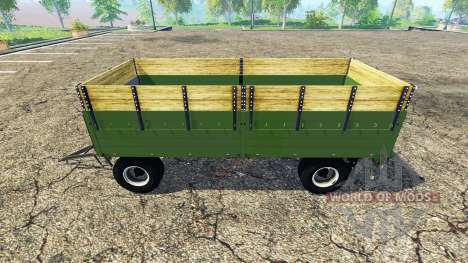 ITAS flatbed trailer para Farming Simulator 2015