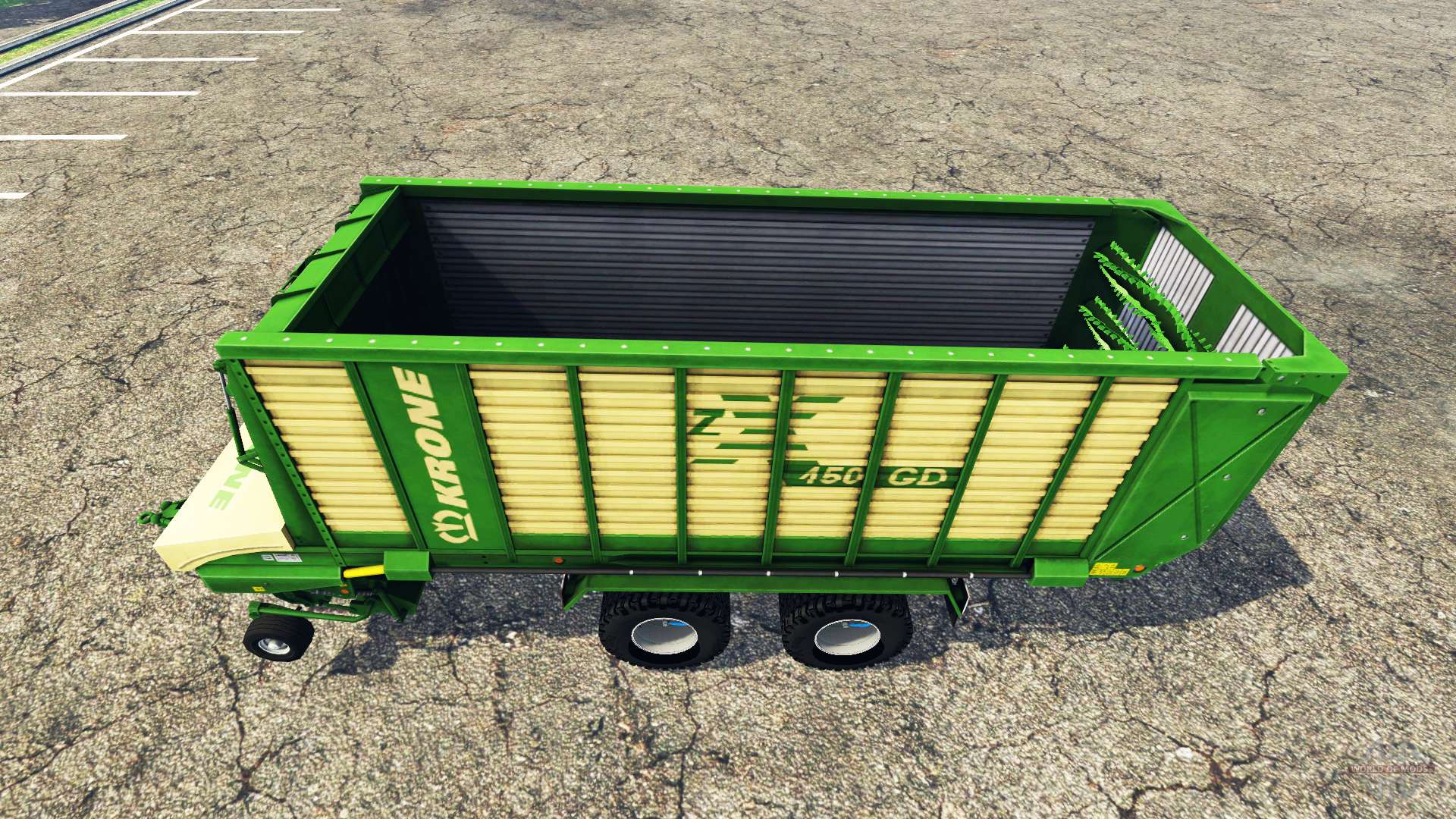 Krone Zx 450 Gd Para Farming Simulator 2015 5748