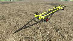 Trailer de CLAAS cosechadora para Farming Simulator 2015