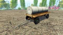 Remolque con tanque de v1.1 para Farming Simulator 2015