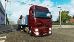Una colección de camiones de transporte para el tráfico de v2.1 para Euro Truck Simulator 2