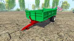 Volquete remolque de tractor para Farming Simulator 2015