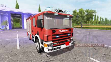 Scania 94D 260 Feuerwehr para Farming Simulator 2017