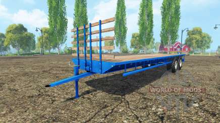 La plataforma del remolque para Farming Simulator 2015