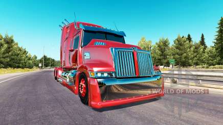 Wester Star 5700 Optimus Prime para American Truck Simulator
