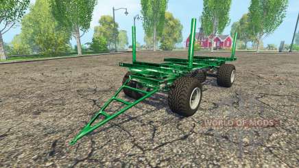 Zaccaria wood trailer para Farming Simulator 2015