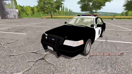Ford Crown Victoria Police v1.1 para Farming Simulator 2017